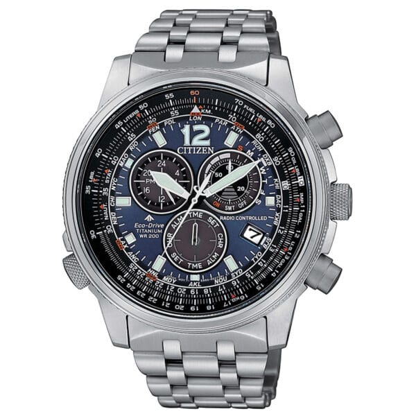 Orologio Da Uomo Citizen Crono Pilot Super Titanio