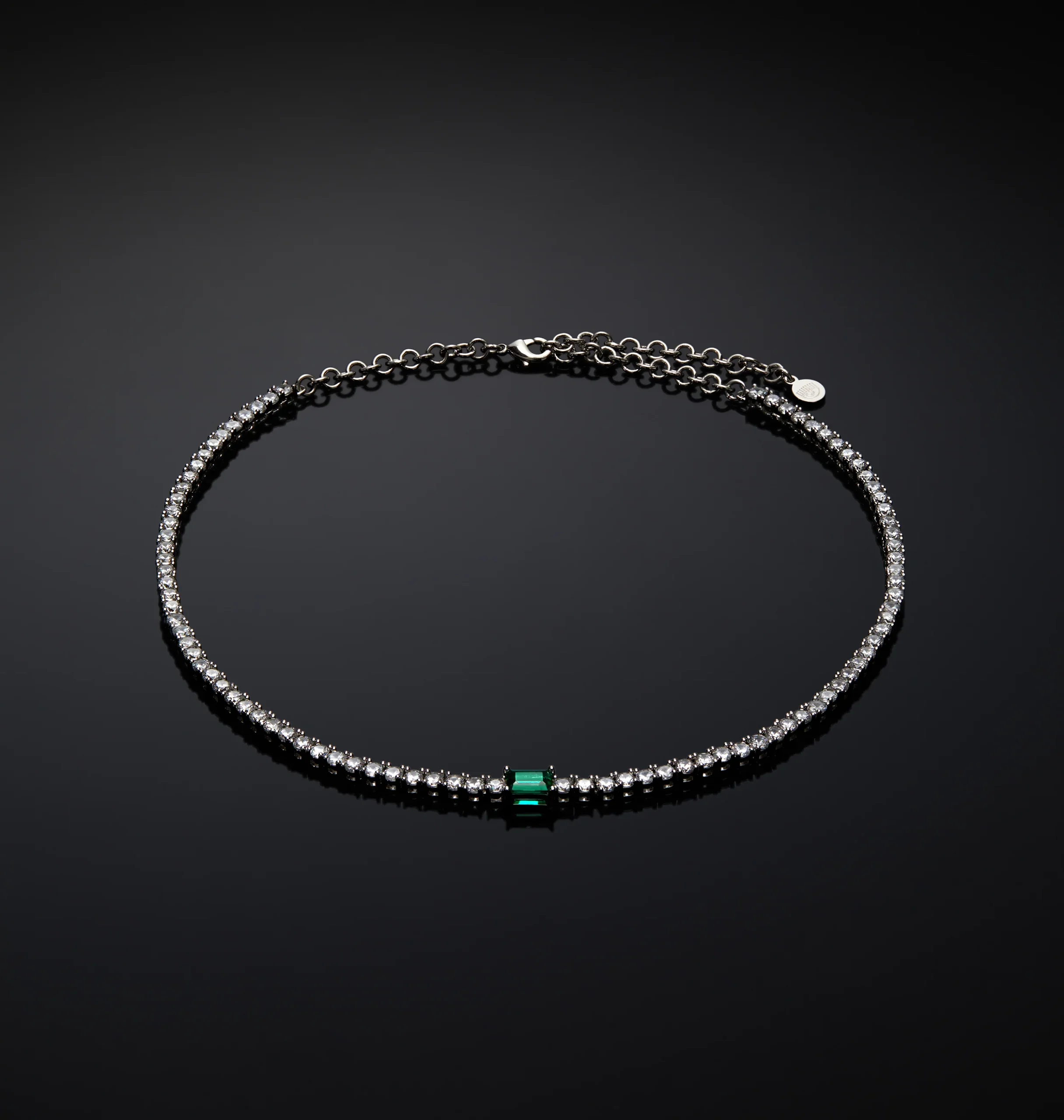 girocollo tennis chiara ferragni brand emerald J19AWJ13