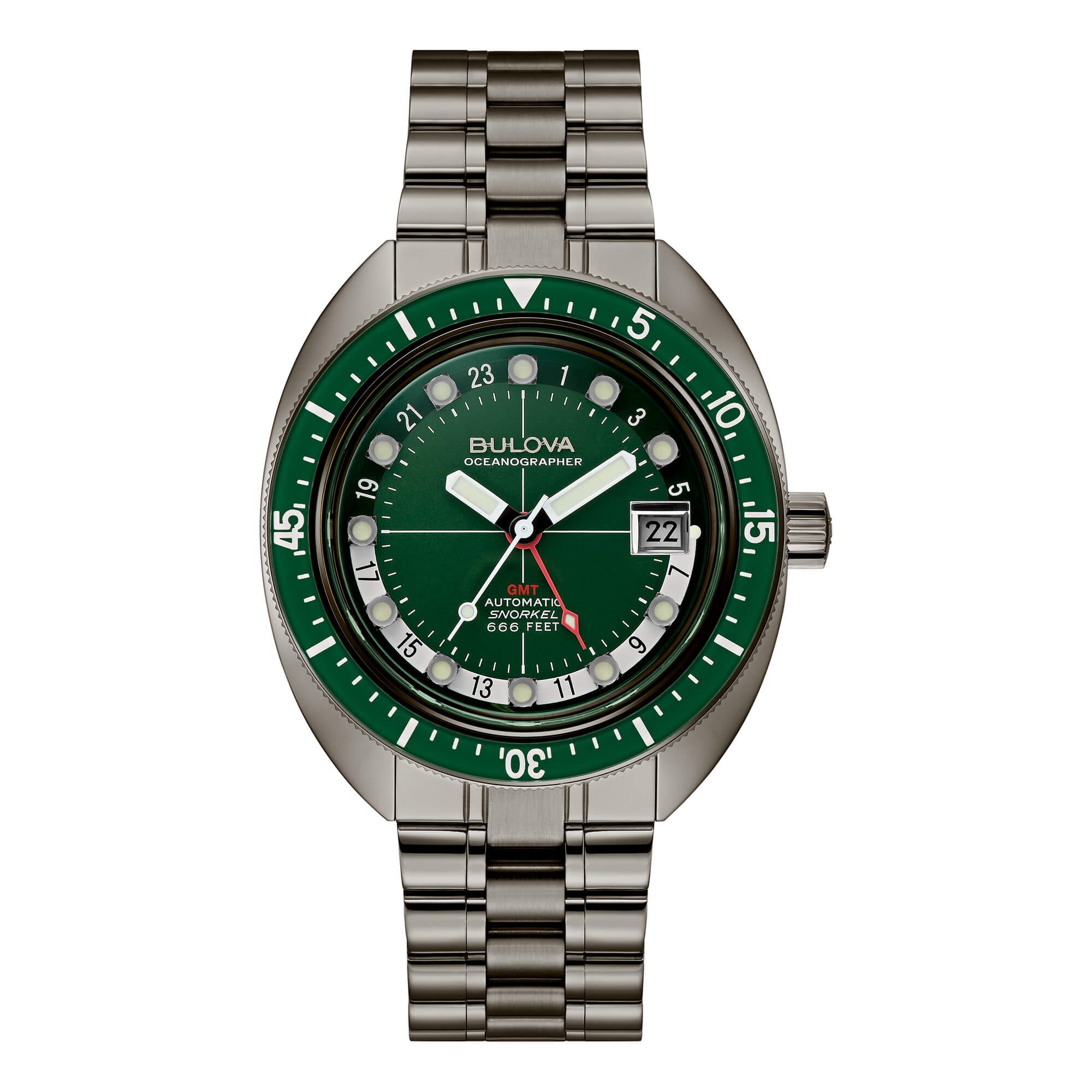 Orologio Bulova Oceanographer Gmt 41 Mm