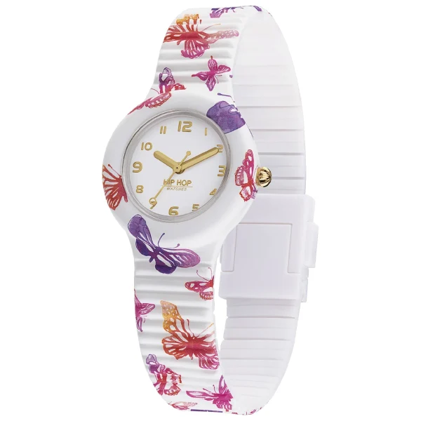 Orologio Hip Hop White Butterfly Hwu1058