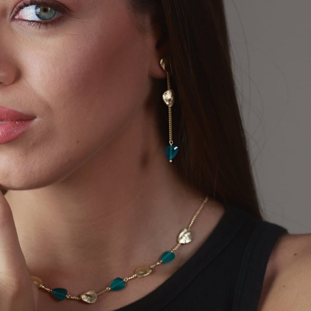 Orecchini In Argento Venice Foglioline - immagine 2
