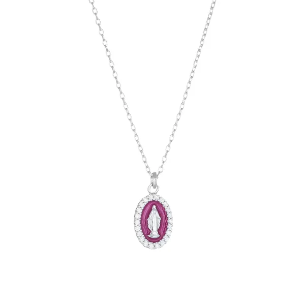 Collana Medaglia Miracolosa Amen