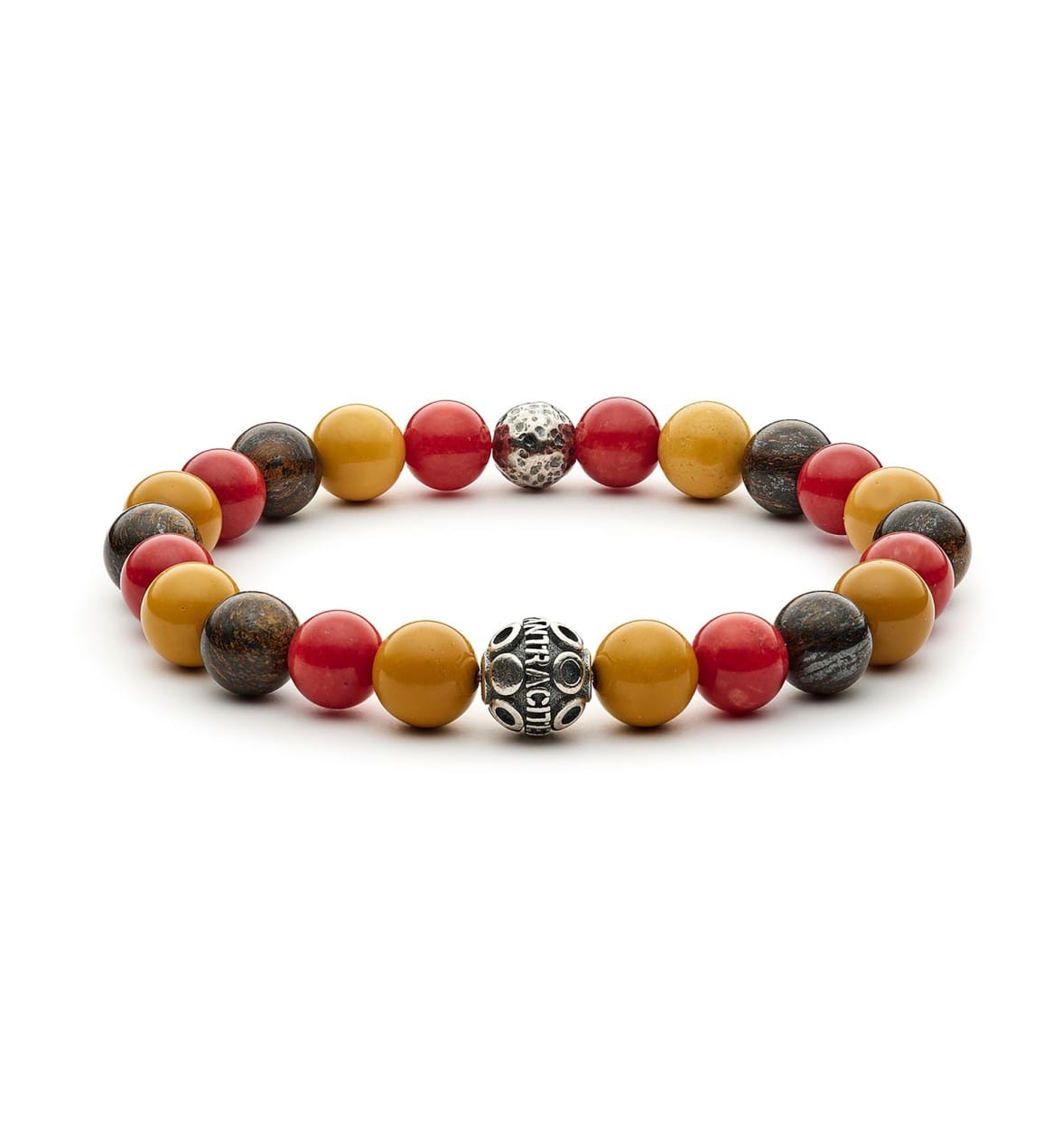 Bracciale Antracite In Pietre Dure