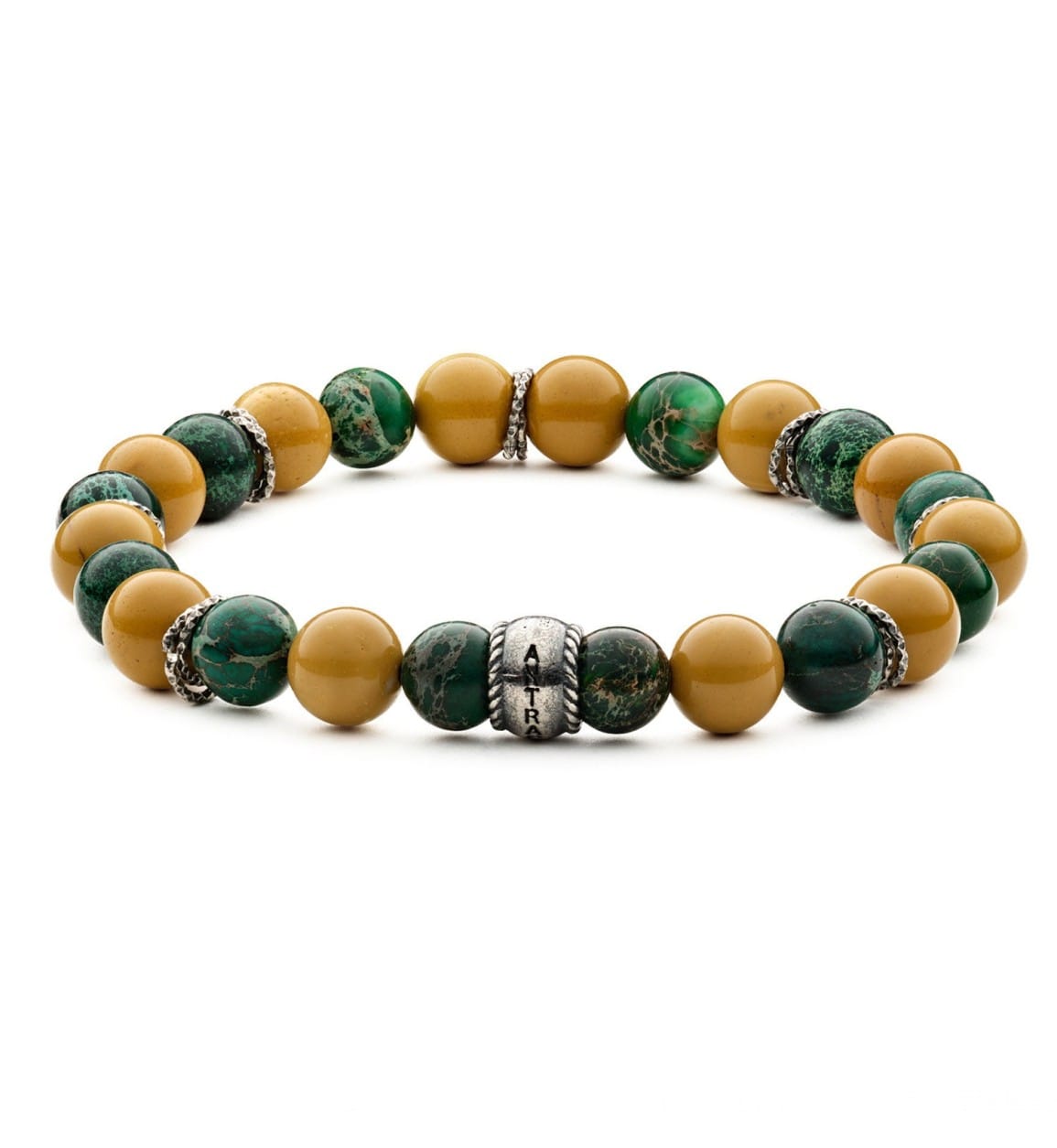 Bracciale Antracite In Pietre Dure
