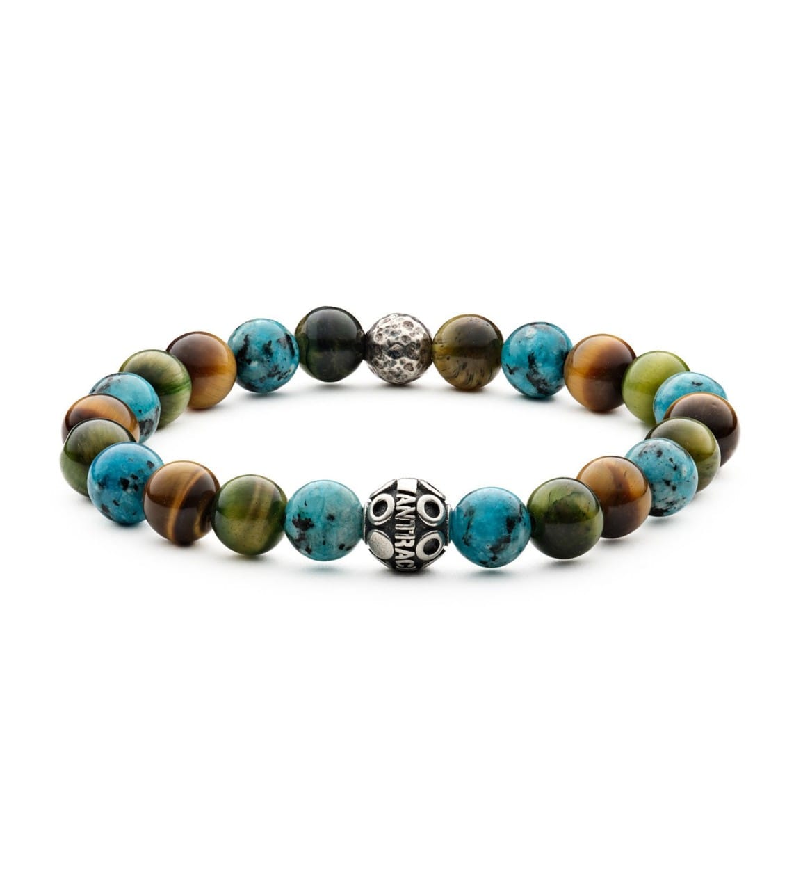 Bracciale Antracite In Pietre Dure