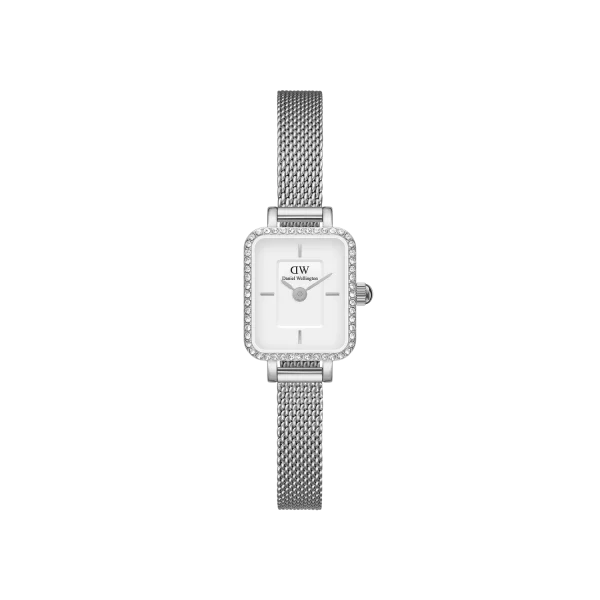Daniel Wellington Quadro Mini Lumine Bezel Silver