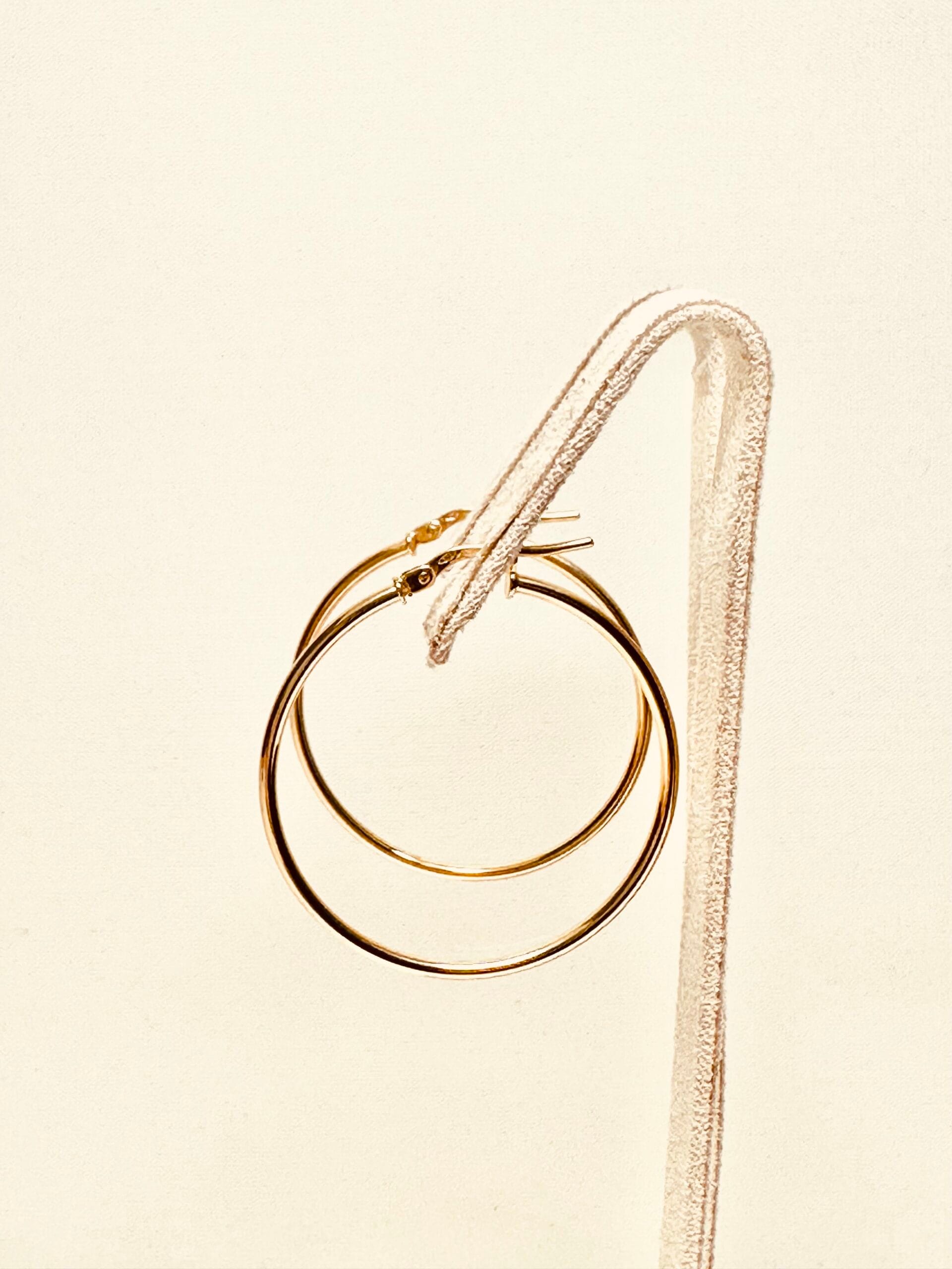 Orecchino Cerchio In Oro 9kt - immagine 3