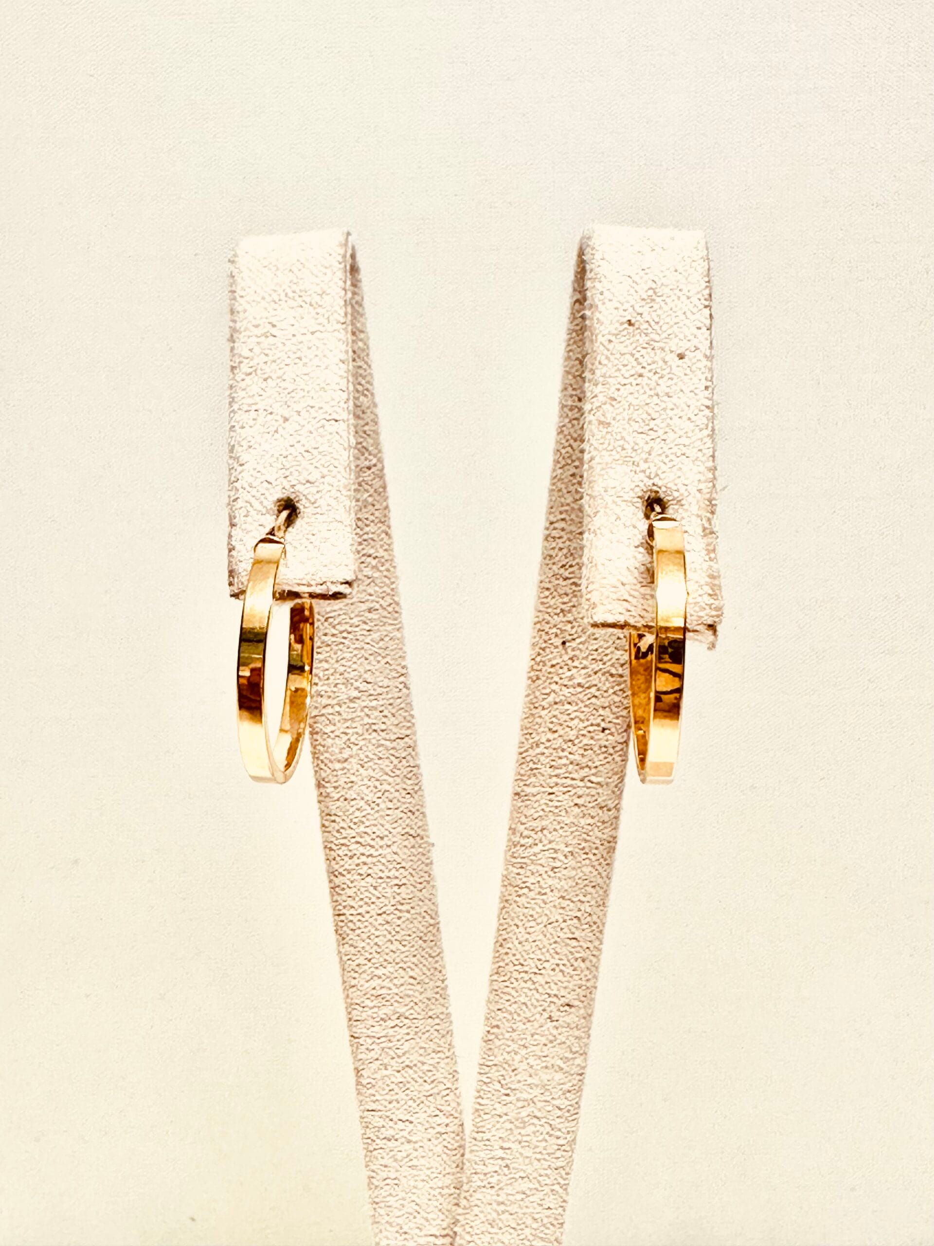 Orecchino Cerchio In Oro 9kt - immagine 2