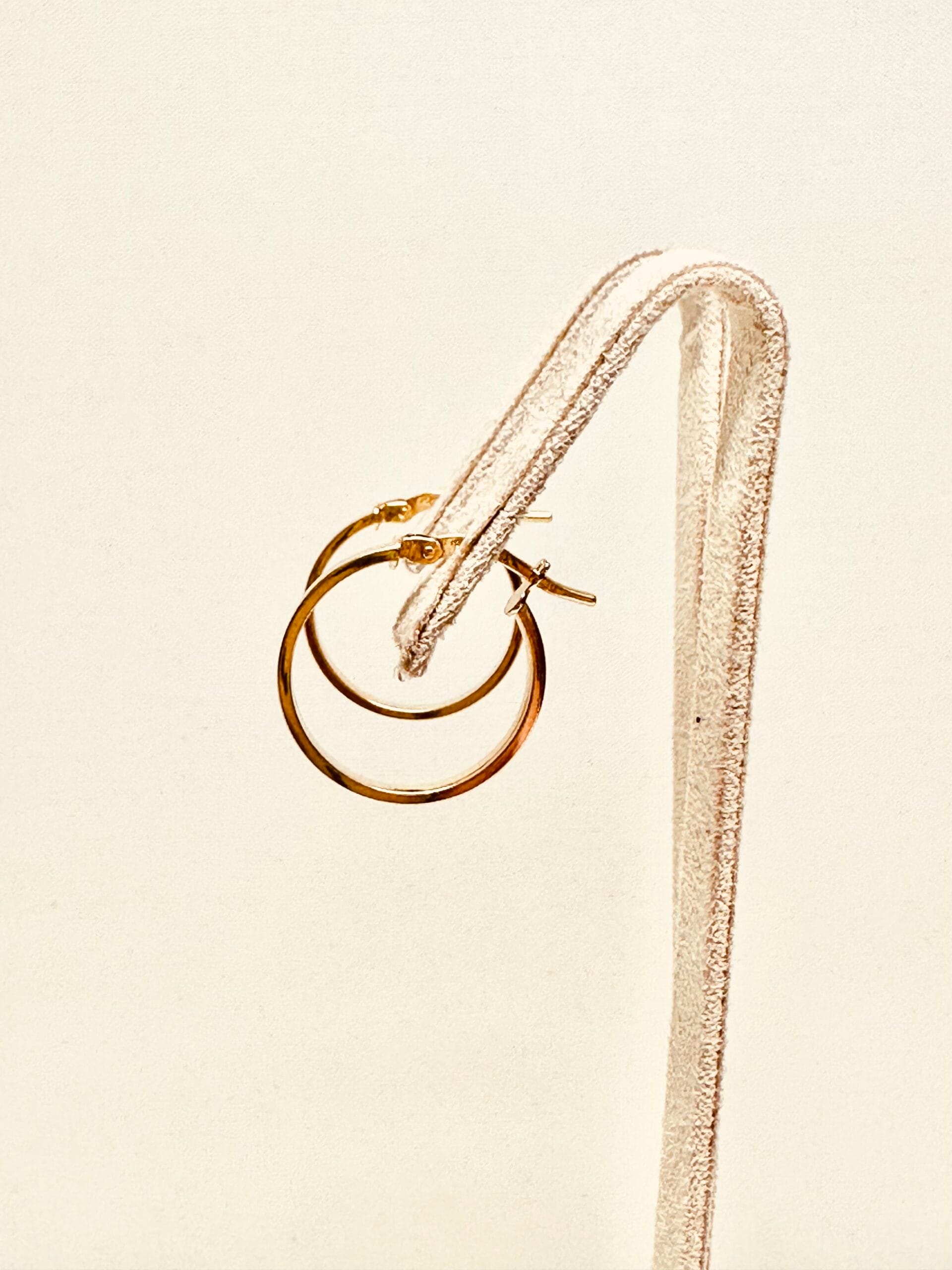 Orecchino Cerchio In Oro 9kt - immagine 3