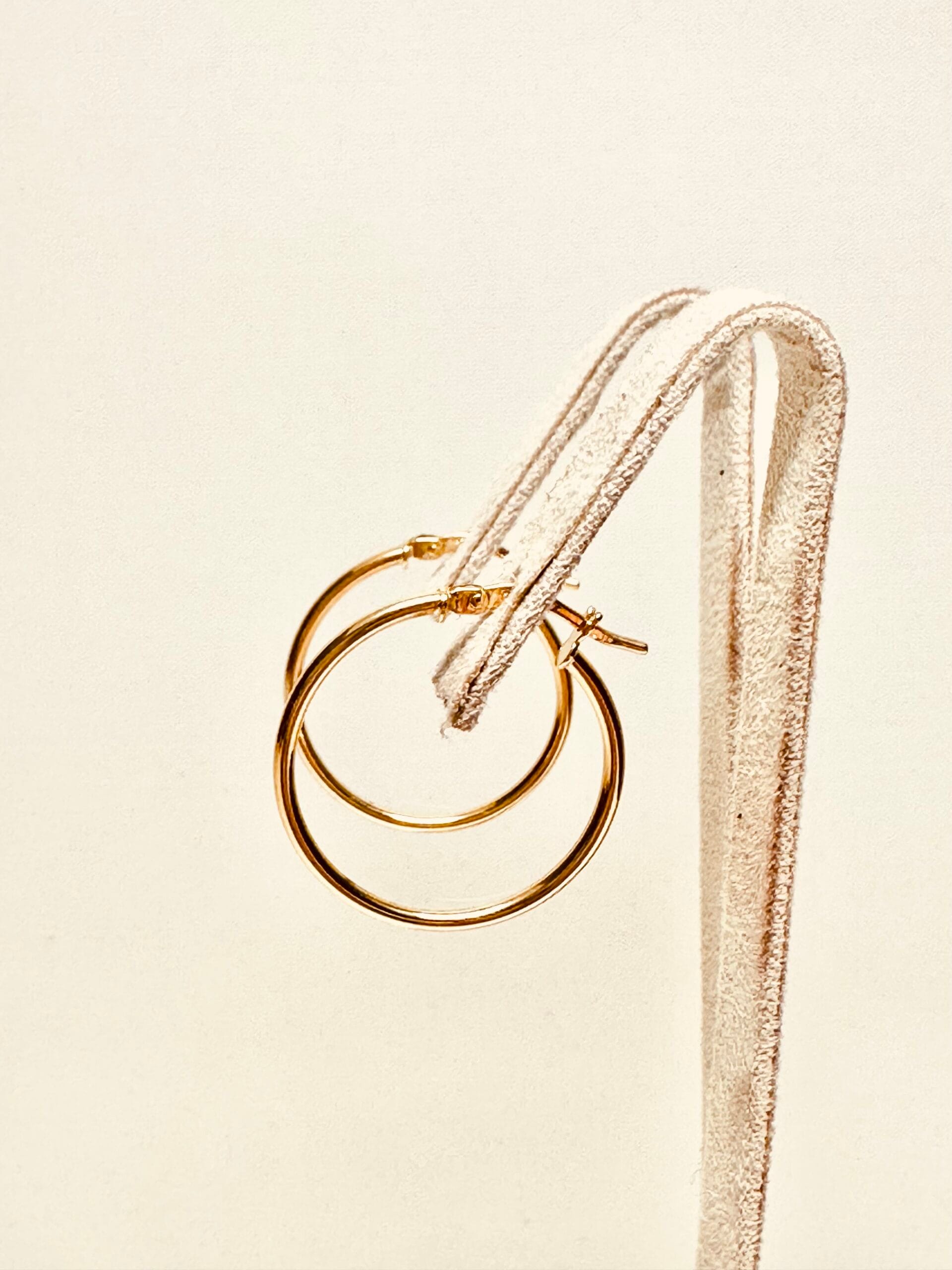 Orecchino Cerchio In Oro 9kt - immagine 3