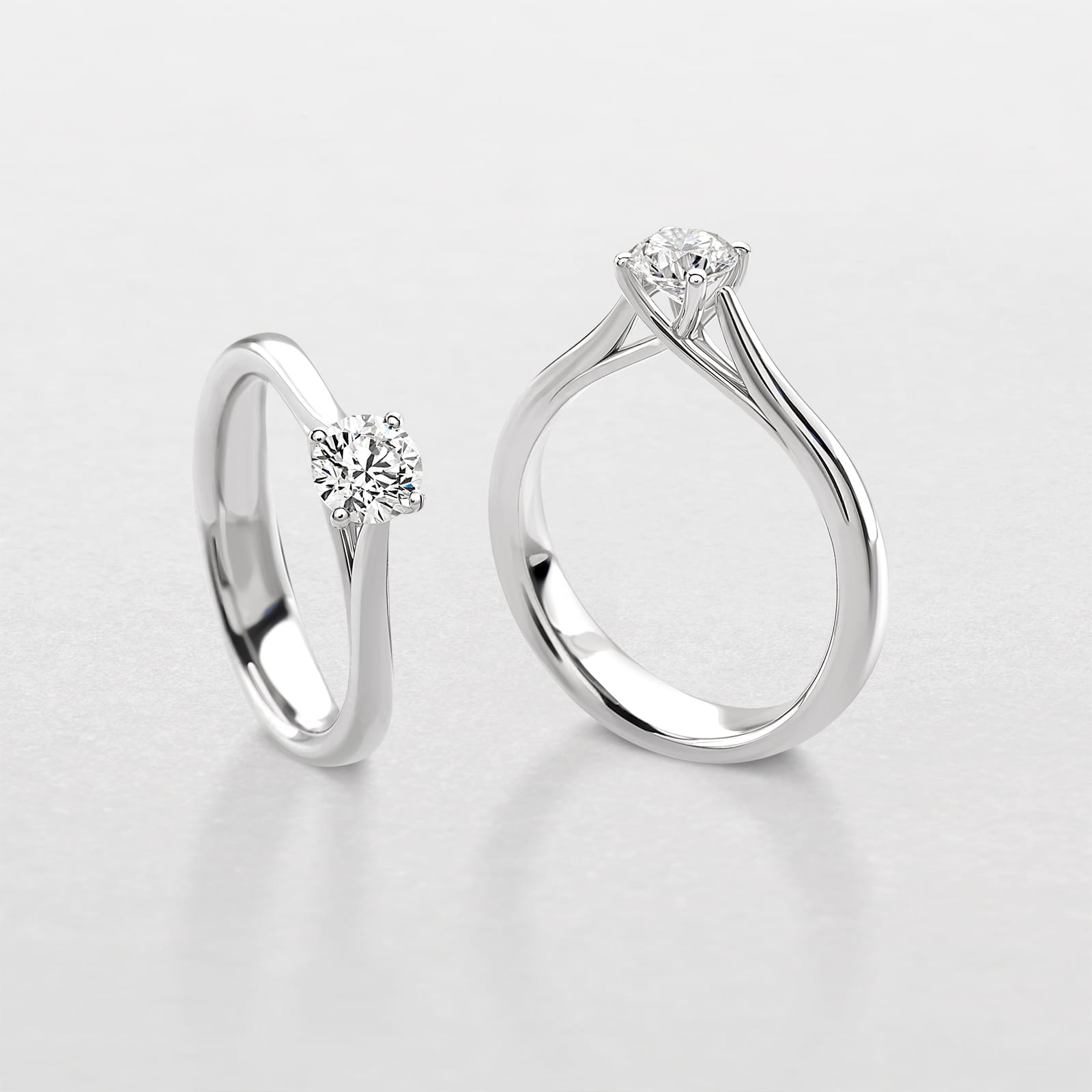 Anello Solitario Con Diamante Giorgio Visconti