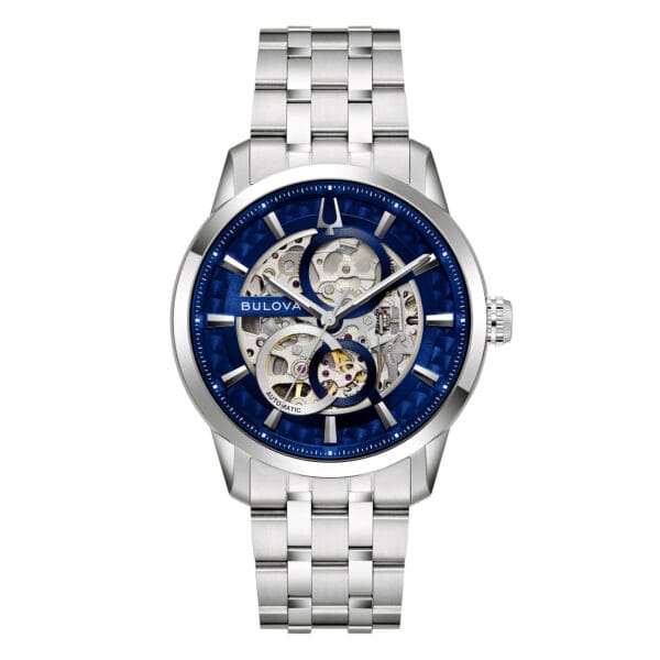 orologio da uomo bulova sutton skeleton 40 mm 96A331