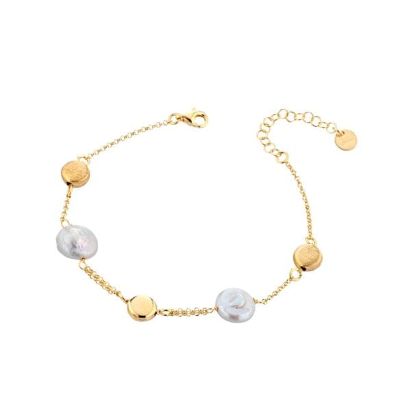 bracciale da donna perle flat bonton marcello pane BRML 036