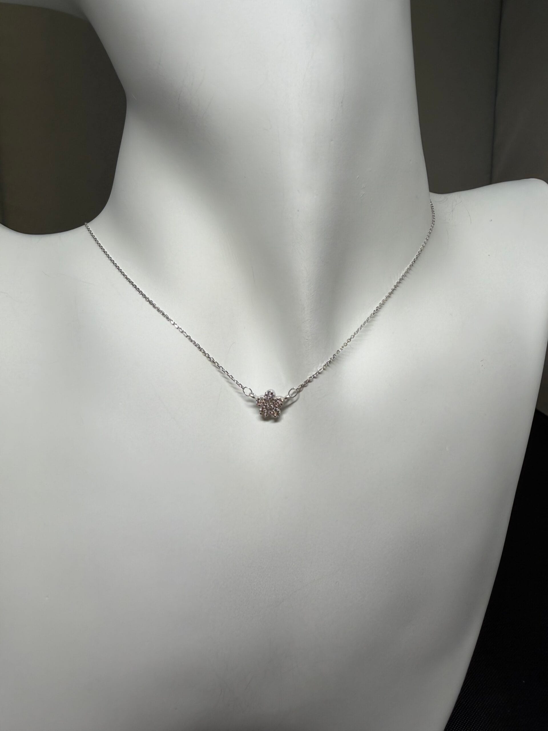 Collana In Oro Bianco 9k - immagine 2
