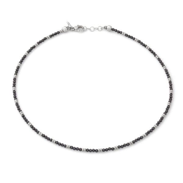 collana da uomo beat spinello nero giovanni raspini 12220