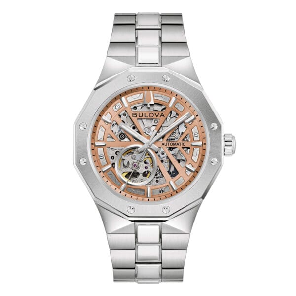 Orologio Bulova Octagon Automatico Scheletrato