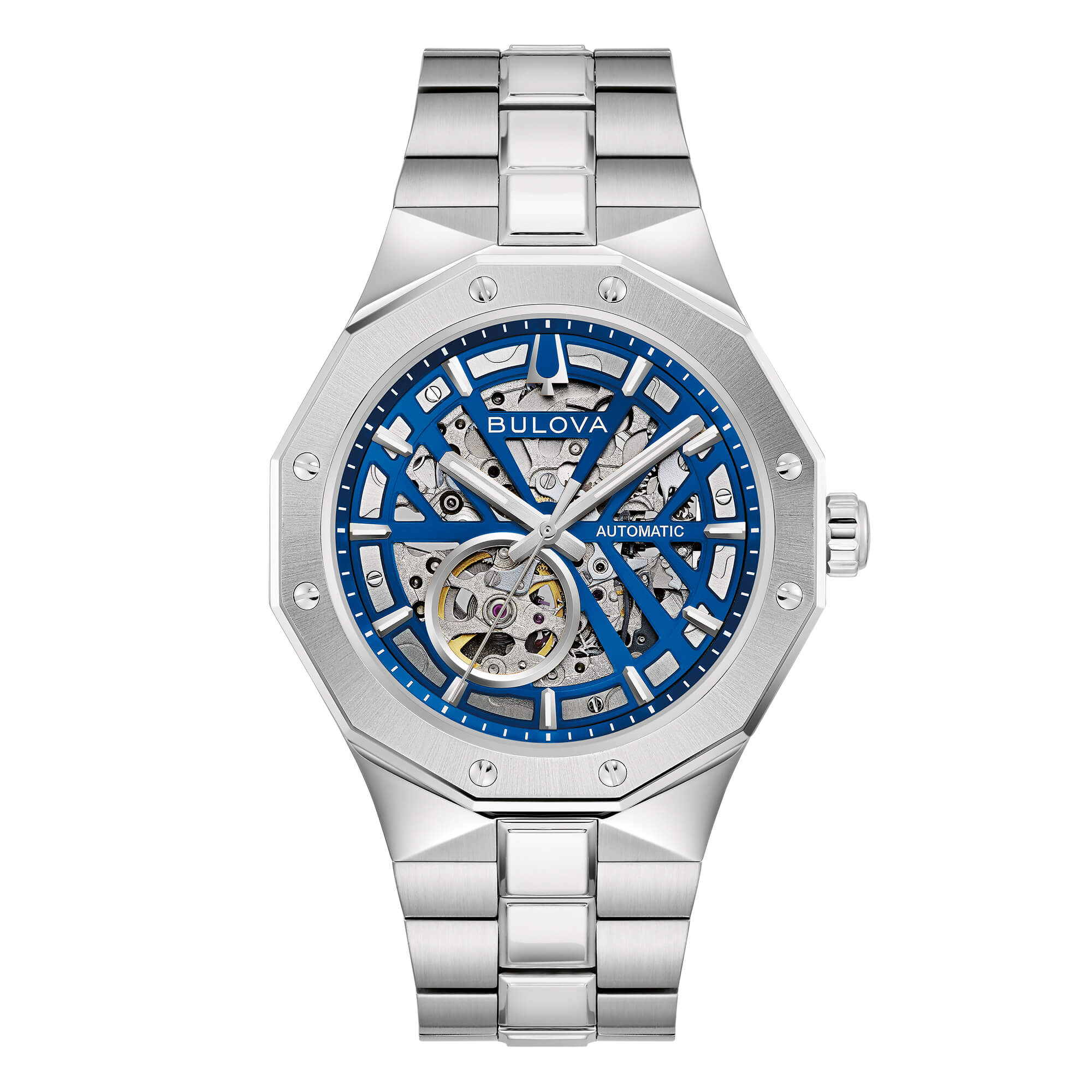 Orologio Bulova Octagon Automatico Scheletrato