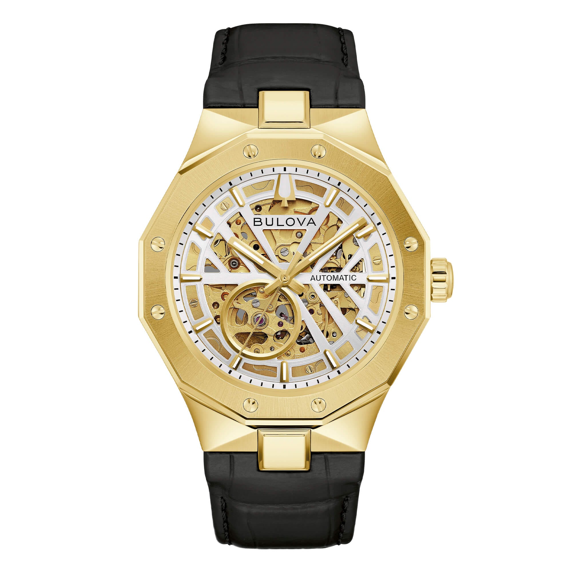 Orologio Bulova Octagon Automatico Scheletrato