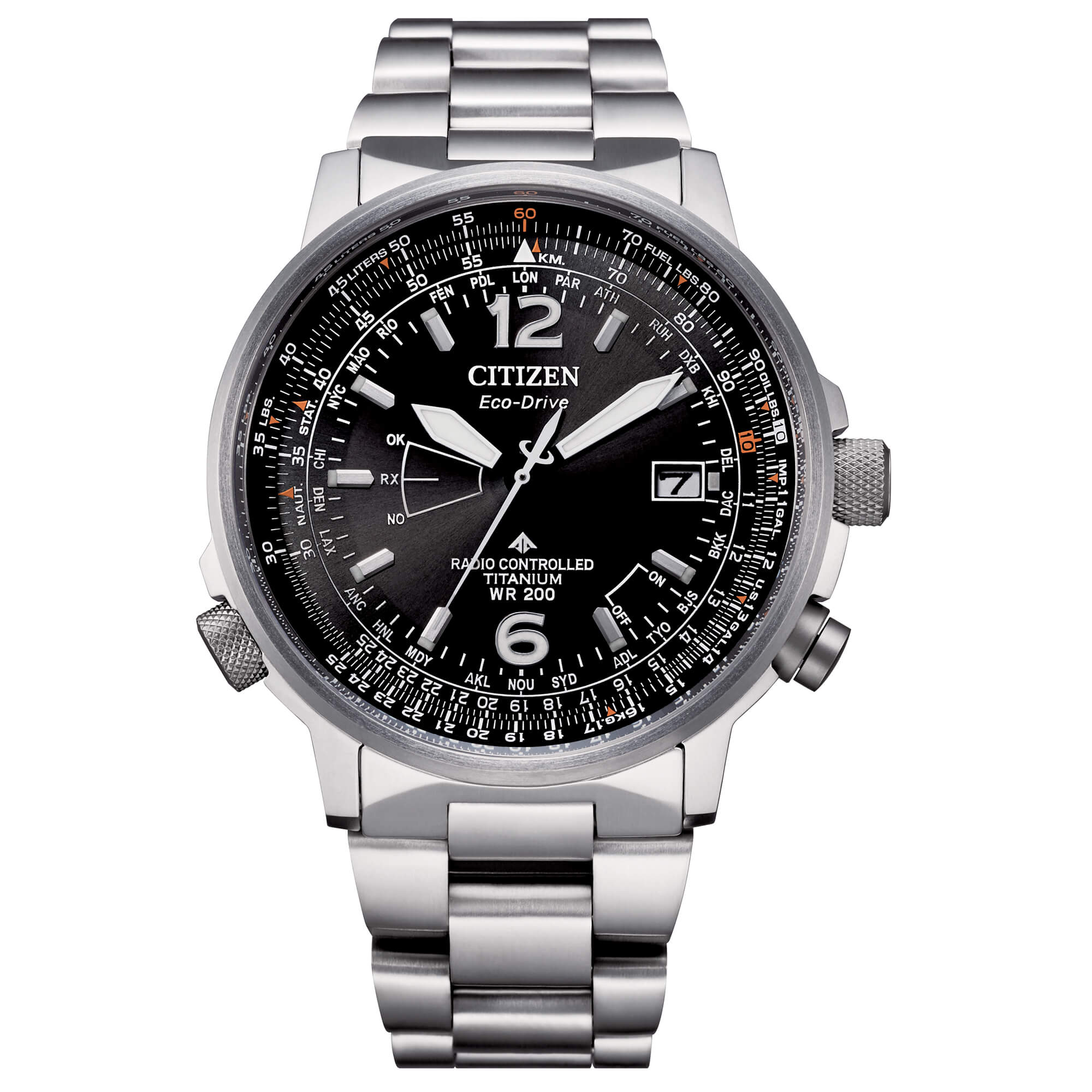 Orologio Uomo Citizen Pilot Super Titanio