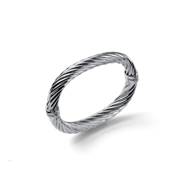 bracciale da donna torchon argentato unoaerre 2796