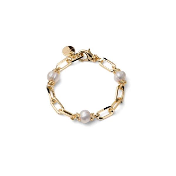 bracciale da donna catena dorata unoaerre 2913