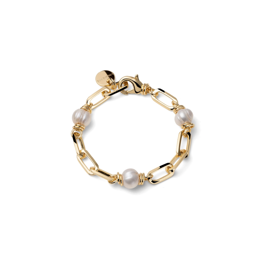 bracciale da donna catena dorata unoaerre 2913