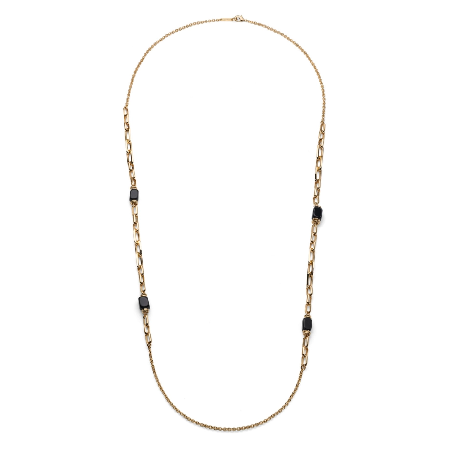 Collana Da Donna Lunga Joya Con Onice Unoaerre