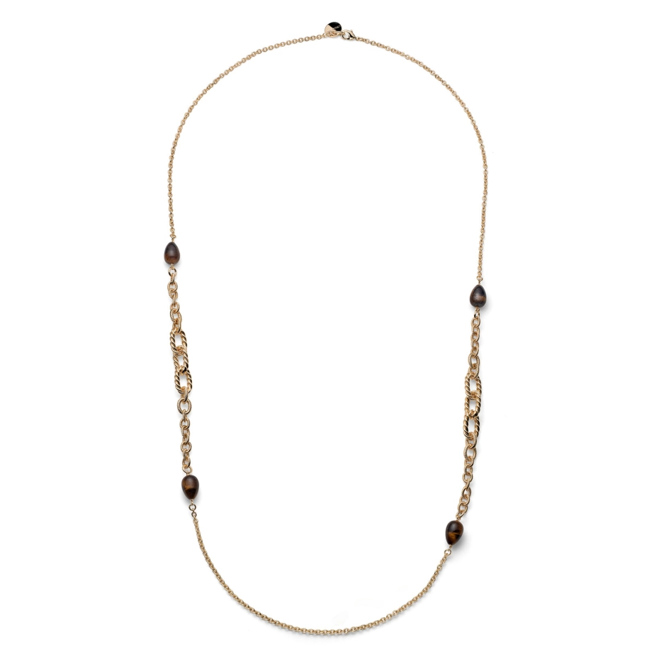 Collana Da Donna Joya Torchon E Occhio Di Tigre Unoaerre